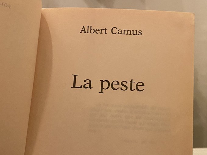 Albert Camus: Pesten (1947)